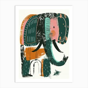 Elephant Canvas Print 2 Art Print