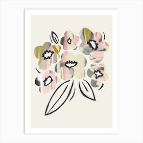 Flower Bouquet 1 Multi Art Print