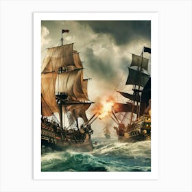 Pirates Of The Caribbean Art Print