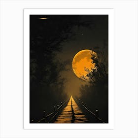 Full Moon 2 Art Print