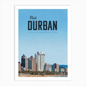 Visit Durban Art Print