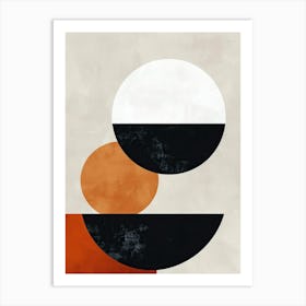 Baybay Stone Park Bauhaus Minimalist Art Print