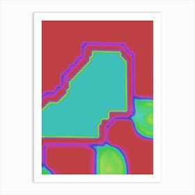 Nyc Heat Map Art Print