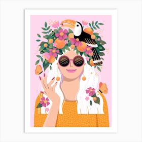 Summer Goddess Art Print