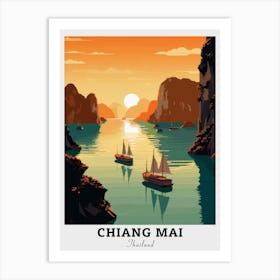 Chiang Mai Travel 1 Art Print