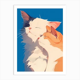 Cute Cats Art Print