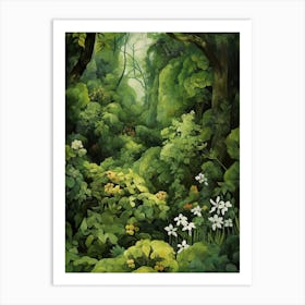 Mossy Reverie Art Print