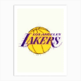 Los Angeles Lakers 1 Art Print