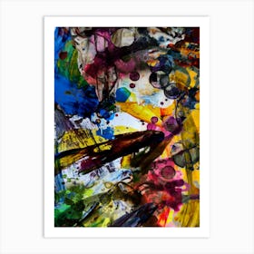 Abstraction Is An Artist S Palette Art Print