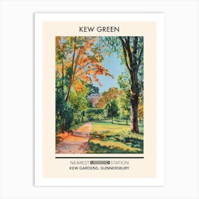 Kew Green London Parks Garden 4 Art Print