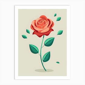 Rose Flower 2 Art Print