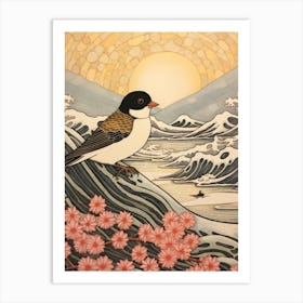 Bird Illustration Swallow 2 Art Print