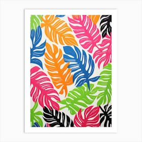 Tropical Leaves 7 Art Print