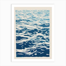 Ocean Waves 1 Art Print