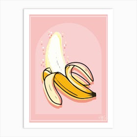 Pop Art Banana Split Art Print