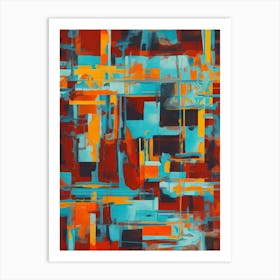 Abstract Painting 832 Art Print