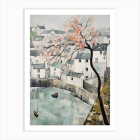 Mousehole (Cornwall) Painting 4 Art Print