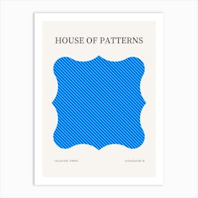 Stripes Pattern Poster 30 Art Print