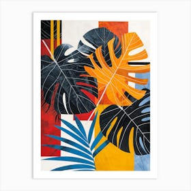 Tropical Leaves 69 Art Print