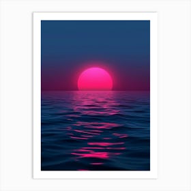 Sunset 25 Art Print