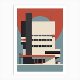 Modernist Architecture Art Print