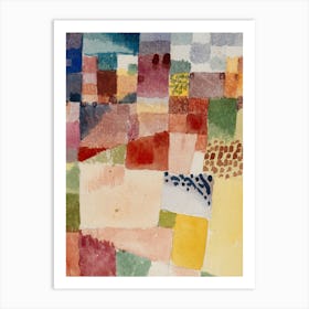 Paul Klee - Motif From Hammamet Art Print