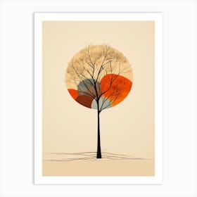 Abstract Tree 1 Art Print