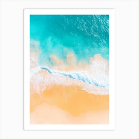 View Of The Beach Art Print