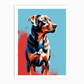 Dog Portrait (31) Art Print