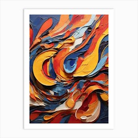 Abstract Abstract Abstract Painting 1 Art Print