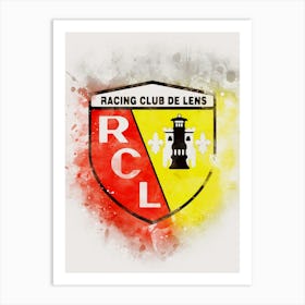 Racing Club De Lens 4 Art Print