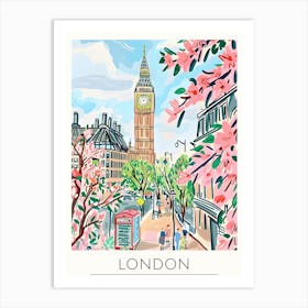 London In Spring Art Print