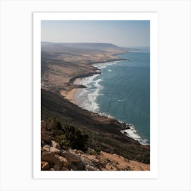 Marocco Coastline | Waves | Landscape Photography Art Print