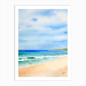 Meelup Beach 2, Australia Watercolour Art Print