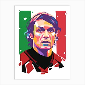 Maldini wpap art Art Print