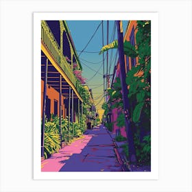 Garden District Pop Art 3 Art Print