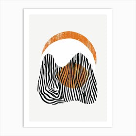 Tokyo Geometry Minimalist Bauhaus Art Print