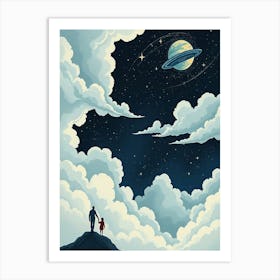 Saturn Art Print