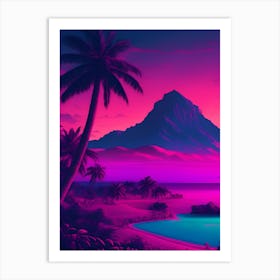 beautiful landscape paradise Art Print Art Print