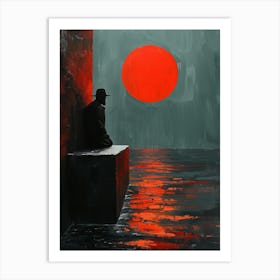 Sunset 4 Art Print