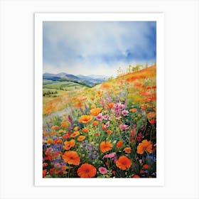 Wildflower Field Art Print