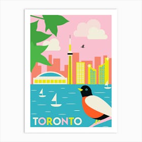 Toronto Cityscape Art Print
