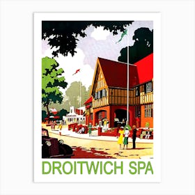 Droitwich Spa, Worchestershire, England Art Print