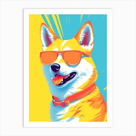 Shiba Inu 3 Art Print