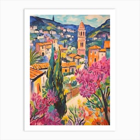 Perugia Italy 1 Fauvist Painting Art Print