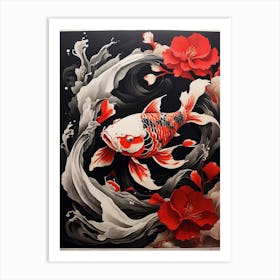 Koi Fish Art Print