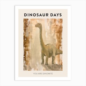 You Are Dinomite Dinosaur Poster 11 Art Print