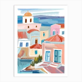 European Travel Print Art Print