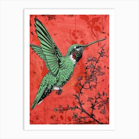 Hummingbird 4 Art Print