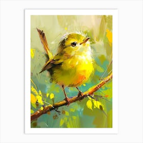 Bird On A Branch 1 Art Print